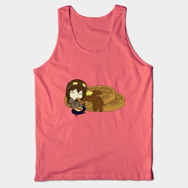 creepypasta food chibi (Ticci Toby) Tank Top by LillyTheChibi